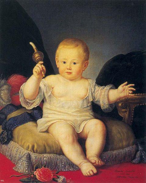 unknow artist Portrait of Alexander Pawlowitsch as a boy